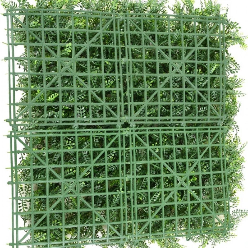 Perete verde mușchi artificial - 50 x 50 cm