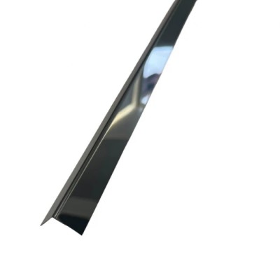 Profil L negru lucios 15X15mm