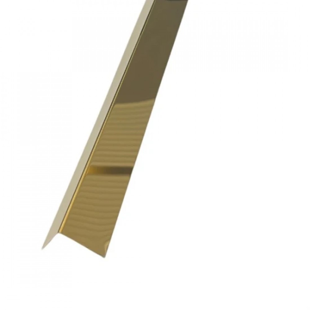 Profil L auriu lucios 30X30mm