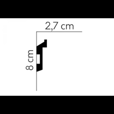 Plinta decorativa polimer rigid MD024 Plinta decorativa polimer rigid MD024