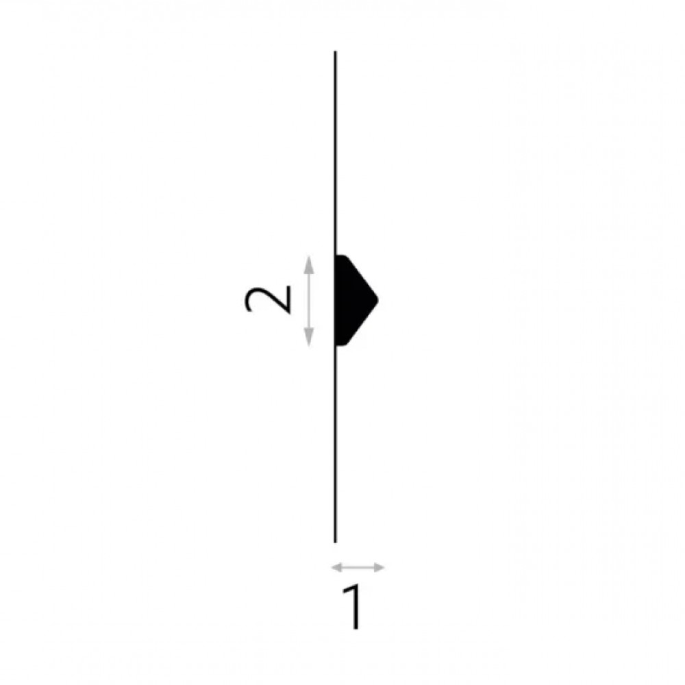 Brau decorativ polimer rigid  QL022