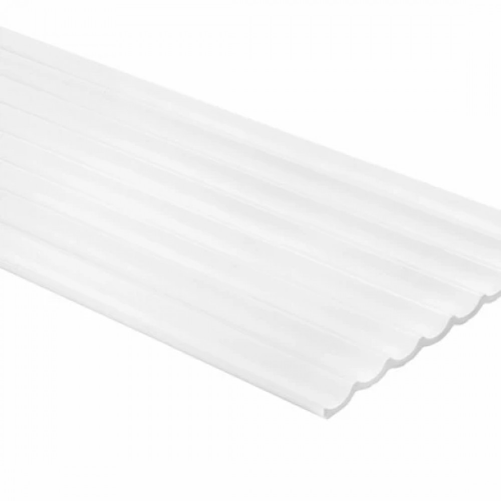 Panou riflat WP002 Lumio 270x24,7cm alb vopsibil