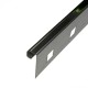 Profil colt exterior rotunjit 10mm crom lucios