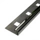 Profil colt exterior rotunjit 10mm crom lucios