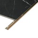Profil colt exterior rotunjit 10mm cupru mat