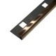 Profil colt exterior rotunjit 10mm cupru mat